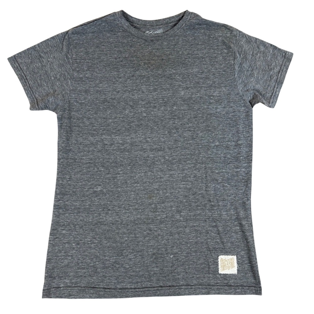 14. Gray Tri-Blend Crew Neck Tee